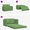 Sofa lova Šviesiai žalia 204 x 122 x 60 cm Aksomas