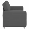 Dvivietė sofa, tamsiai pilka, 180x77x82 cm, velvetas, audinys