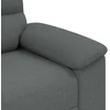 Dvivietė sofa, tamsiai pilka, 180x81x84 cm, audinys