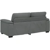 Dvivietė sofa, tamsiai pilka, 180x81x84 cm, audinys