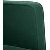 Dvivietė sofa, tamsiai žalia, 111 cm, aksomas