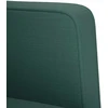 Dvivietė sofa, tamsiai žalia, 111 cm, audinys