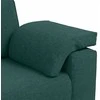 Dvivietė sofa Tamsiai žalia 160 cm audinys