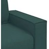 Dvivietė sofa, tamsiai žalia, 180x78x84 cm, audinys