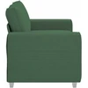 Dvivietė sofa, tamsiai žalia, 160x77x82 cm, velvetas, audinys