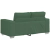 Dvivietė sofa, tamsiai žalia, 160x77x82 cm, velvetas, audinys