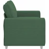 Dvivietė sofa, tamsiai žalia, 160x77x82 cm, velvetas, audinys