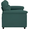 Dvivietė sofa, tamsiai žalia, 160x81x84 cm, audinys