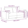 Dvivietė sofa, tamsiai žalia, 180x77x82 cm, aksomas