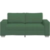 Dvivietė sofa, tamsiai žalia, 180x77x82 cm, velvetas, audinys