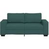 Dvivietė sofa, tamsiai žalia, 180x77x82 cm, audinys