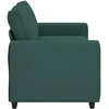 Dvivietė sofa, tamsiai žalia, 180x77x82 cm, audinys