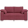 Dvivietė sofa Vyno raudona 160 cm audinys