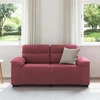 Dvivietė sofa, vyno raudonumo, 160x81x84 cm, audinys