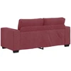 Dvivietė sofa, vyno raudonumo, 180x77x82 cm, audinys