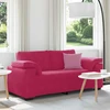 Dvivietė sofa, vyno raudonumo, 180x77x82 cm, aksominė