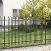 Dygliuota arkinė tvora DRONTEN Juoda