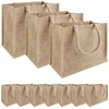 Džiuto piniginės 10 pcs Natūrali 26 x 22 x 14 cm