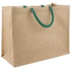 Džiuto piniginės 10 pcs Natūrali ir žalia 42 x 33 x 19 cm