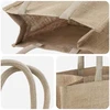 Džiuto piniginės 50 pcs Natūrali 26 x 22 x 14 cm