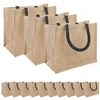 Džiuto piniginės 50 pcs Natūrali ir juoda 26 x 22 x 14 cm