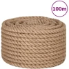 Džiuto virvė, 100 m ilgio, 16 mm storio