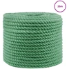 Džiuto virvė 12 mm Žalia 100% Tossa jutas