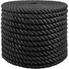 Džiuto virvė 20 mm Juoda 100% Tossa jutas