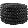 Džiuto virvė 30 mm Juoda 100% Tossa jutas