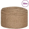 Džiuto virvė, 50 m ilgio, 14 mm storio