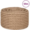 Džiuto virvė, 50 m ilgio, 24 mm storio