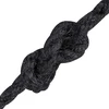 Džiuto virvė 6 mm Juoda 100% Tossa jutas