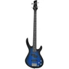 Elektrinė bosinė gitara pradedantiesiems, mėlyna/juoda, 4/4 46"