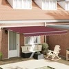 Markizės rėmas Vyšninė 400 × 300 cm Poliesteris su PU danga