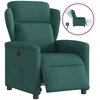 Fotelis Elektrinis atlošiamas krėslas, tamsiai žalios spalvos, audinys