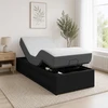 Elektrinis reguliuojamas lovos rėmas Juoda 200 x 90 x 33,5 cm