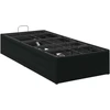 Elektrinis reguliuojamas lovos rėmas Juoda 200 x 80 x 33,5 cm