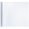 Elektrostatinė langų plėvelė Frosted Pilka 45 x 1000 cm PVC