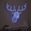 Elnių Galva 140 LED Mėlyna 68 x 36,5 x 62,5 cm Akrilas