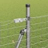 Tvora su stulpais Sidabro 1,4 x 10 m Plienas