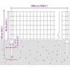 Euro tvoros su stulpu 50 x 0,6 m PVC dengtas plienas Žalia