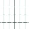 Eurų tvora su betono baze 25 x 0,4 m PVC dengtas plienas Žalia