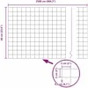 Euro tvoros su stulpu 25 x 0,6 m PVC dengtas plienas Žalia