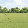 Euro tvora Juoda 1,6 x 10 m PVC padengta geležis
