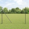 Euro tvora Pilka 1,6 x 10 m PVC padengta geležis