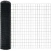 Lauko Euro tvoros su stulpu 10 x 1,2 m PVC dengtas plienas