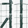 Suvirinta vielos tvora su betono baze 25 x 0,6 m (W x H)