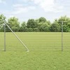 Lauko Euro tvora su smeigėmis 25 x 1 m Sidabrinė Tinklelis
