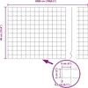 Euro tvoros su stulpu 50 x 0,4 m Galvanizuotas plienas