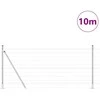 Tvora su stulpais Sidabro 1 x 10 m Plienas